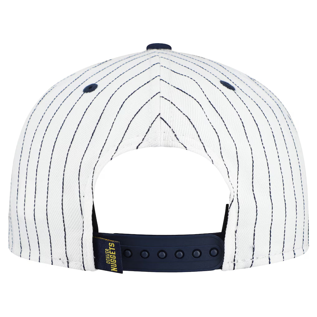 New Era Denver Nuggets Deceptor Pinstripe 9FIFTY Snapback Hat