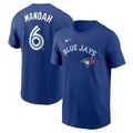 Nike Toronto Blue Jays Alek Manoah Name & Number T-Shirt