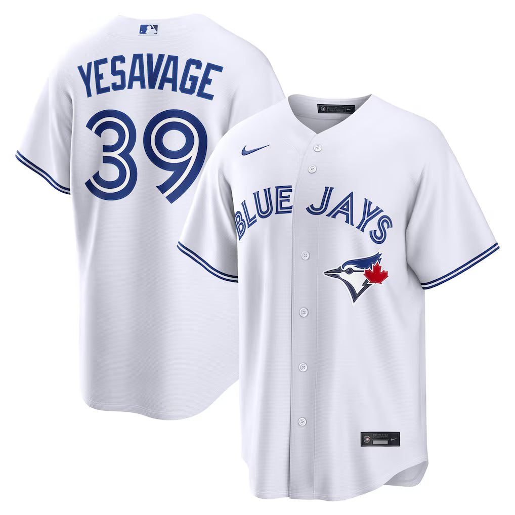 Nike Toronto Blue Jays Trey Yesavage White Home Replica Jersey