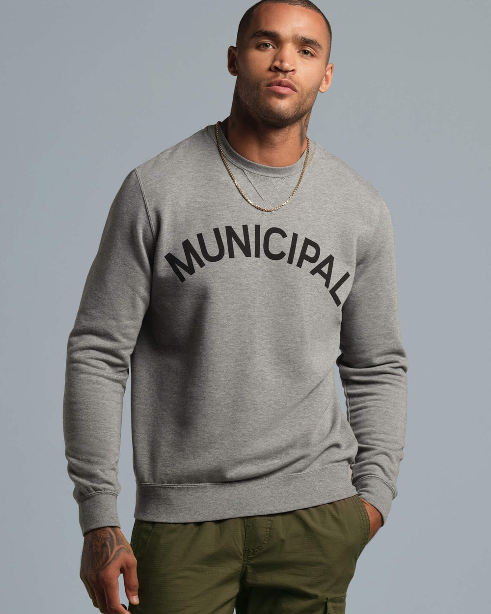 Municipal Men's Origin Fleece Crew