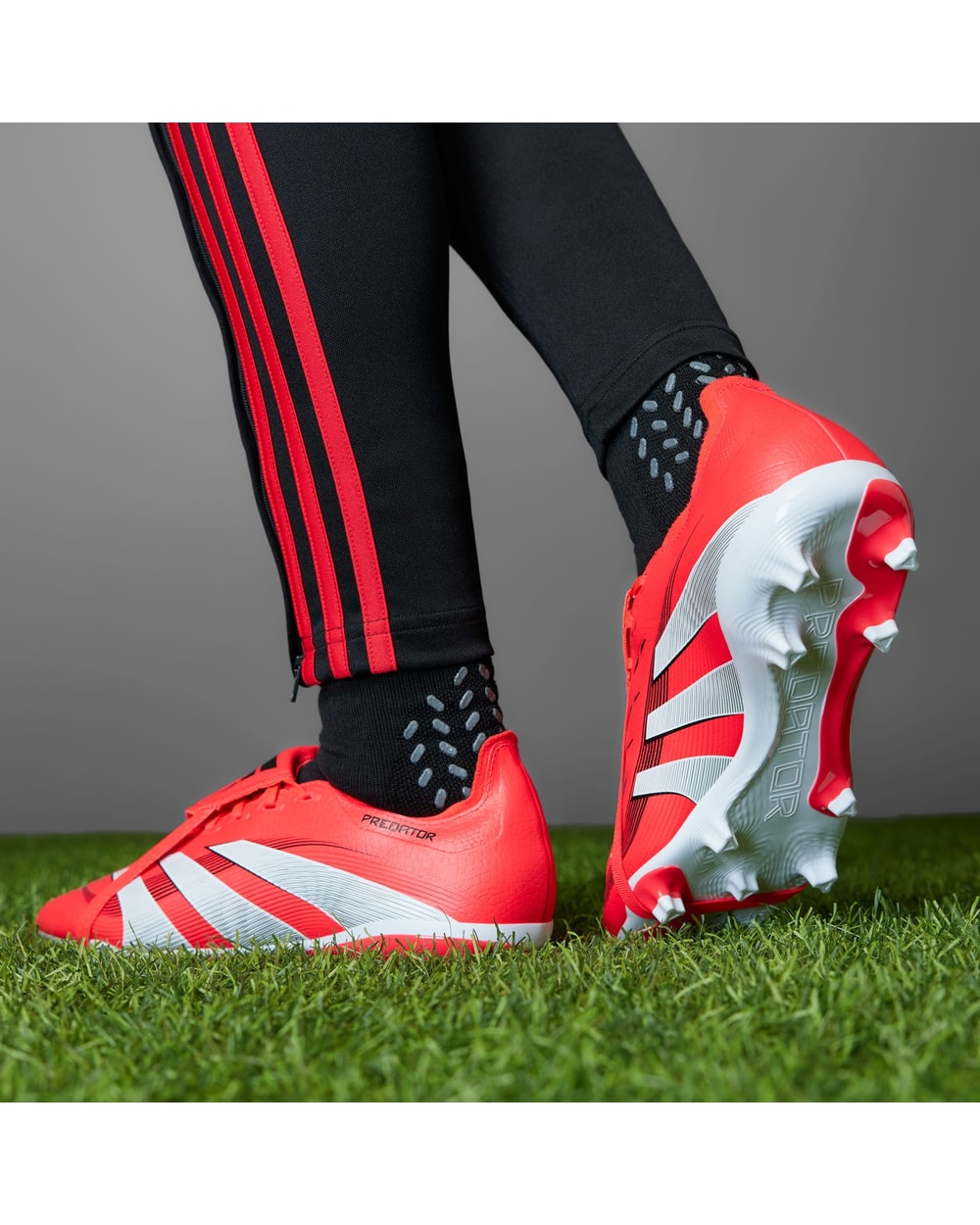 Adidas Men's Predator League Fold-Over Tongue Firm/Multi-Ground Soccer Cleats