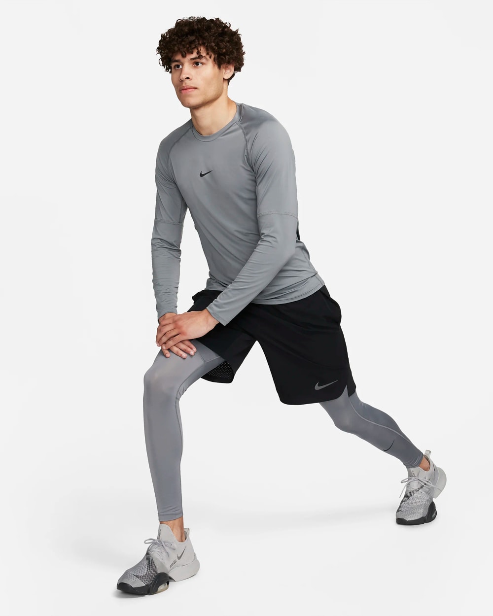 Nike Men's Pro Dri-FIT Slim Long-Sleeve Fitness Top