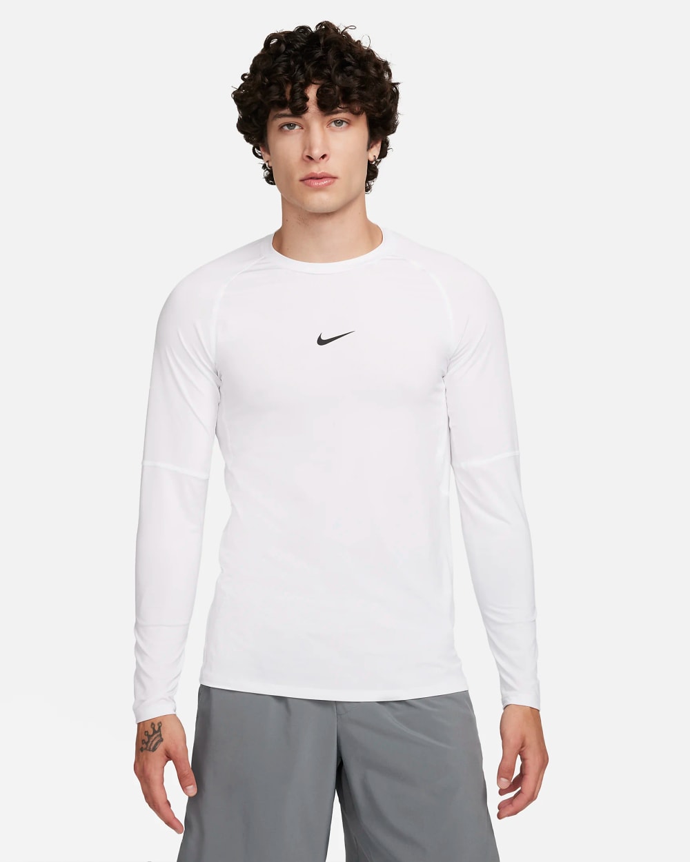 Nike Men's Pro Dri-FIT Slim Long-Sleeve Fitness Top