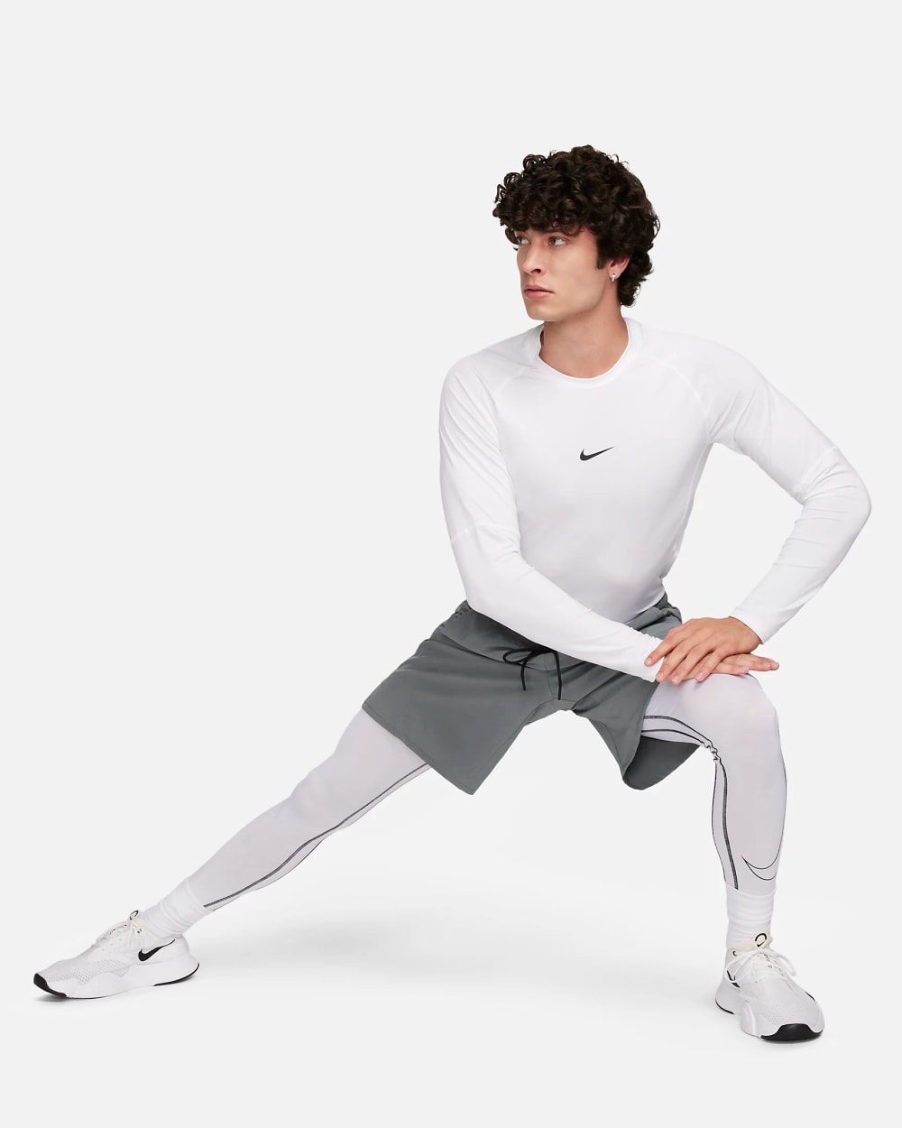 Nike Men's Pro Dri-FIT Slim Long-Sleeve Fitness Top