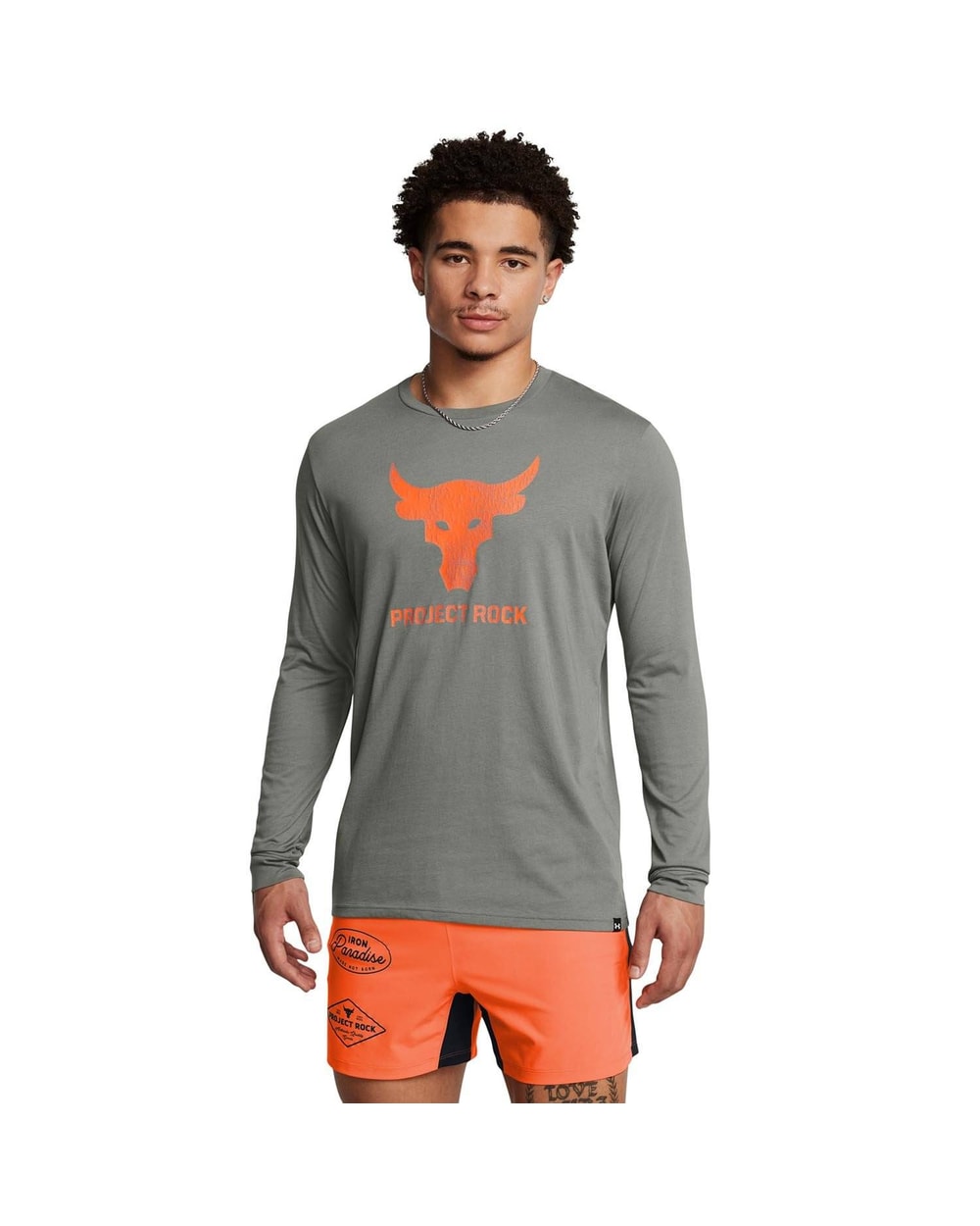 Under Armour Men's Project Rock Brahma Bull Long Sleeve