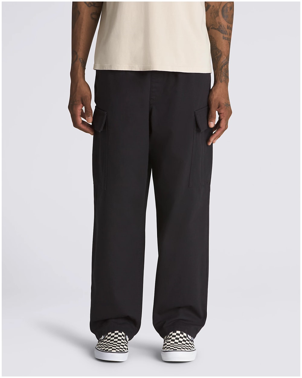Men's Range Cargo Baggy Tapered Elastic Pants