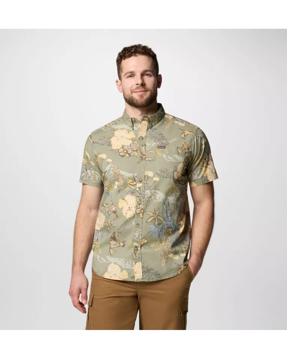 Men's Rapid Rivers Printed Short Sleeve Shirt