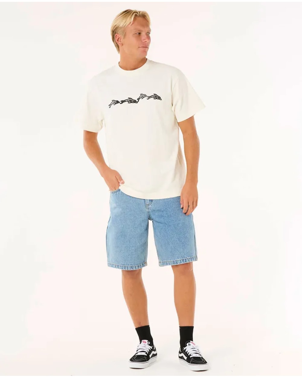 Rip Curl Men's Raw Energy Dolphin Tee