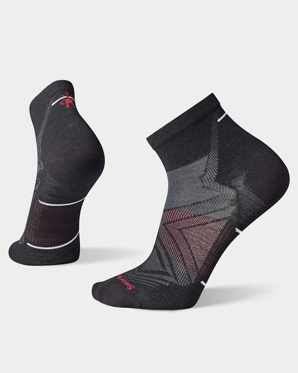 Smartwool Men's Run Zero Cushion Ankle Socks