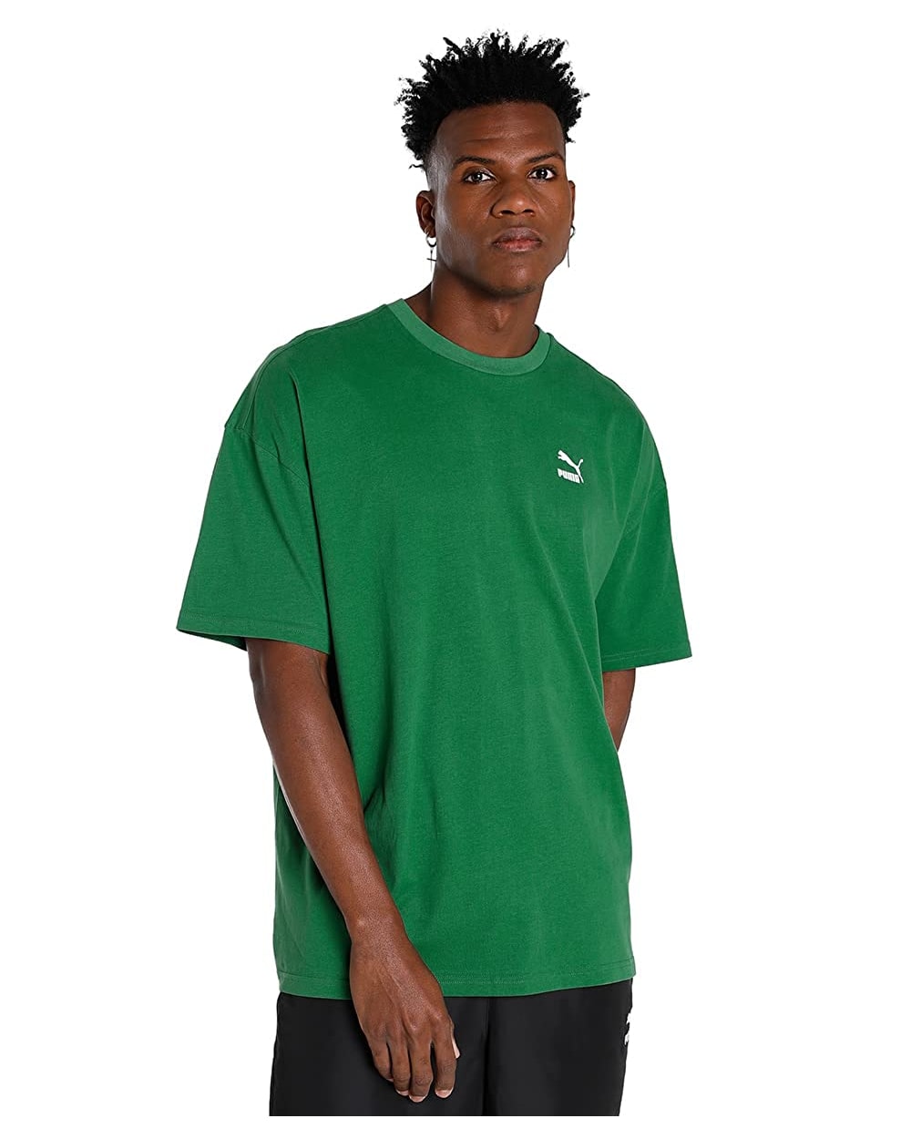 Men's Solid Oversized Fit T-Shirt