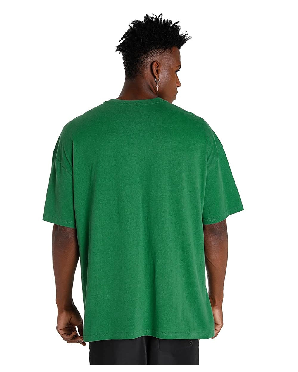 Men's Solid Oversized Fit T-Shirt