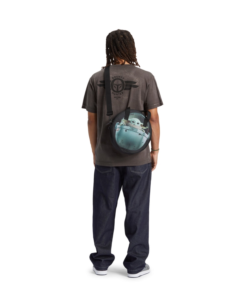 DC Men's Star Wars Grogu Shoulder Bag