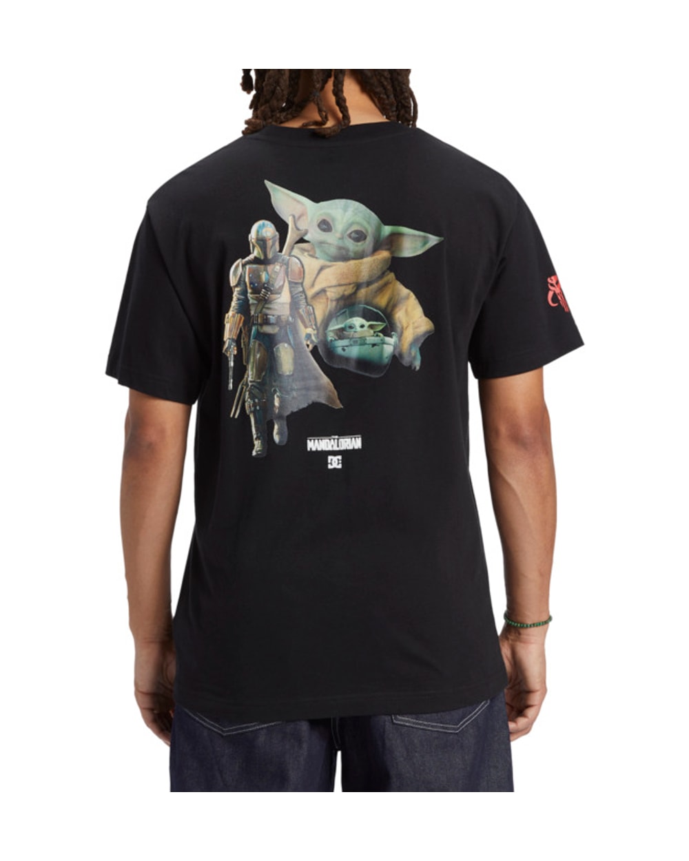 DC Men's Star Wars Mando Glamour Shot T-Shirt