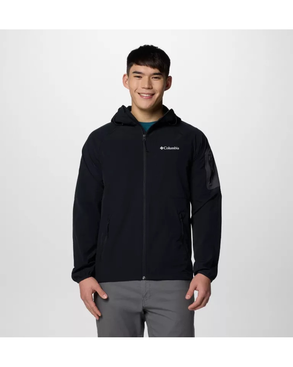 Men's Tall Heights II Hooded Softshell Hiking Jacket