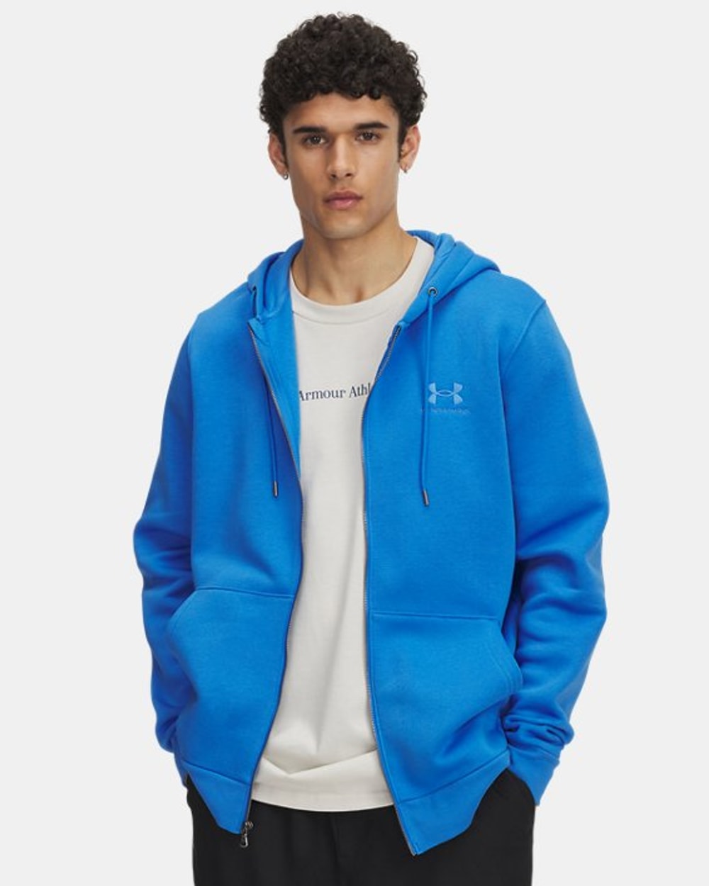Men's UA Essentials Fleece Full-Zip Hoodie