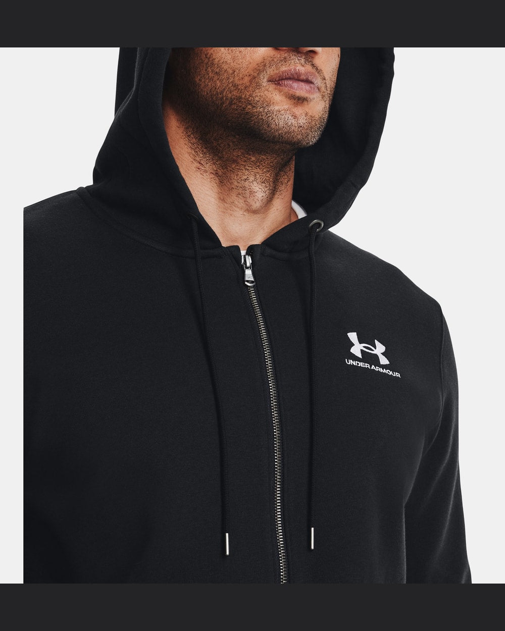 Men's UA Essentials Fleece Full-Zip Hoodie