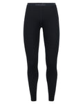 Icebreaker Women's Merino 260 Tech Thermal Leggings Black