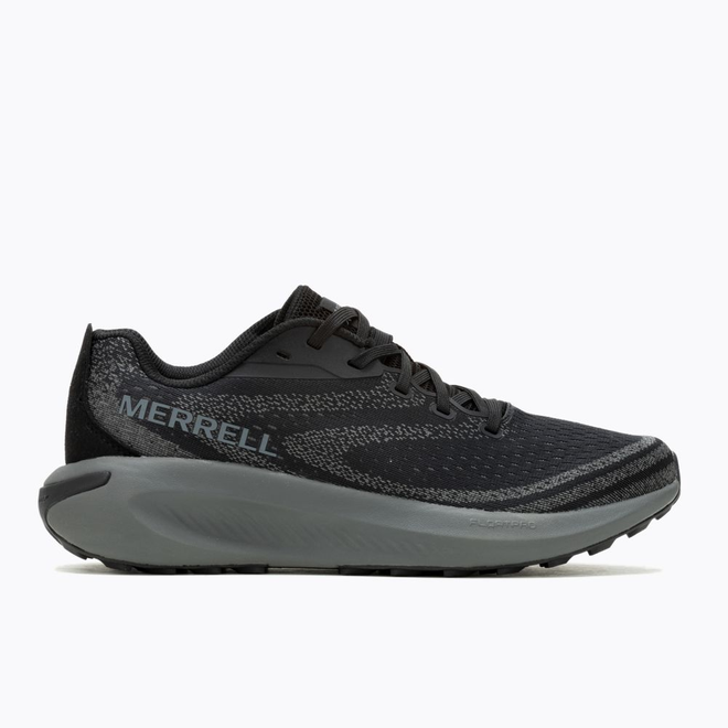 Merrell Men's Morphlite Trail Running Shoe in Black/Asphalt