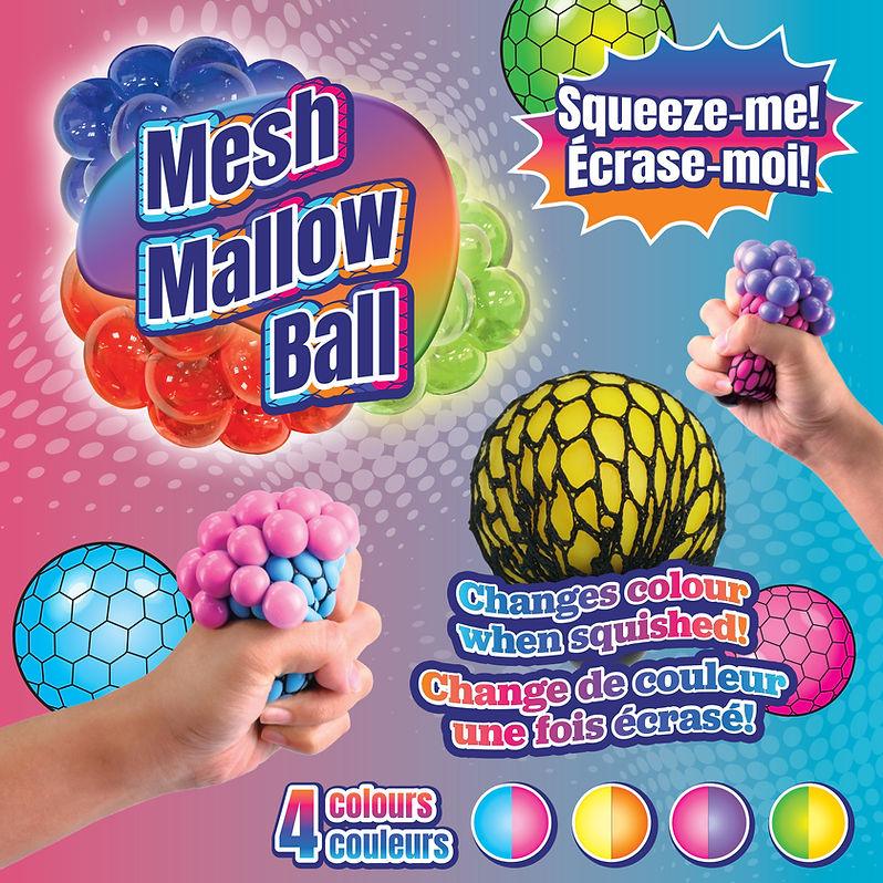 Group Ricochet Mesh Mallow Ball - Assorted