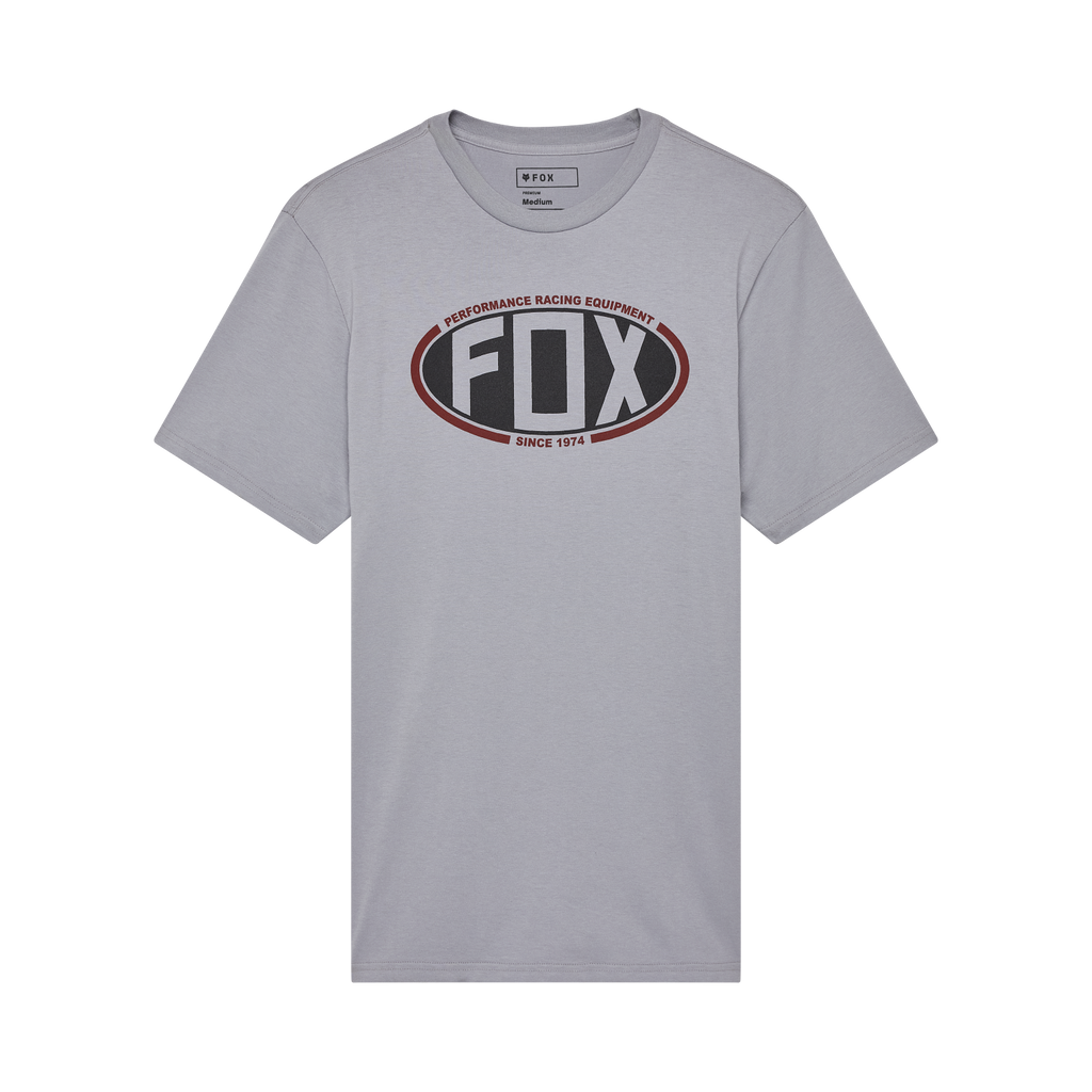 Fox Performance Short Sleeve Tee - Steel Grey - front