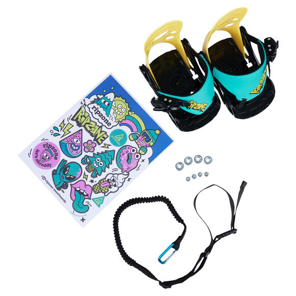 Ripzone Junior Shreddy Freestyle Snowboard Kit