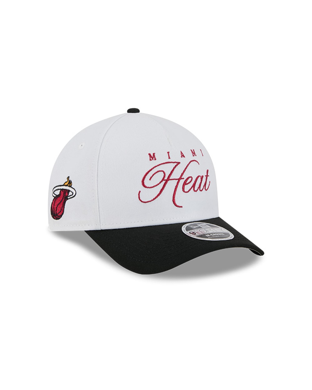 Miami Heat 2025 Draft 9FORTY M-Crown A-Frame Snapback