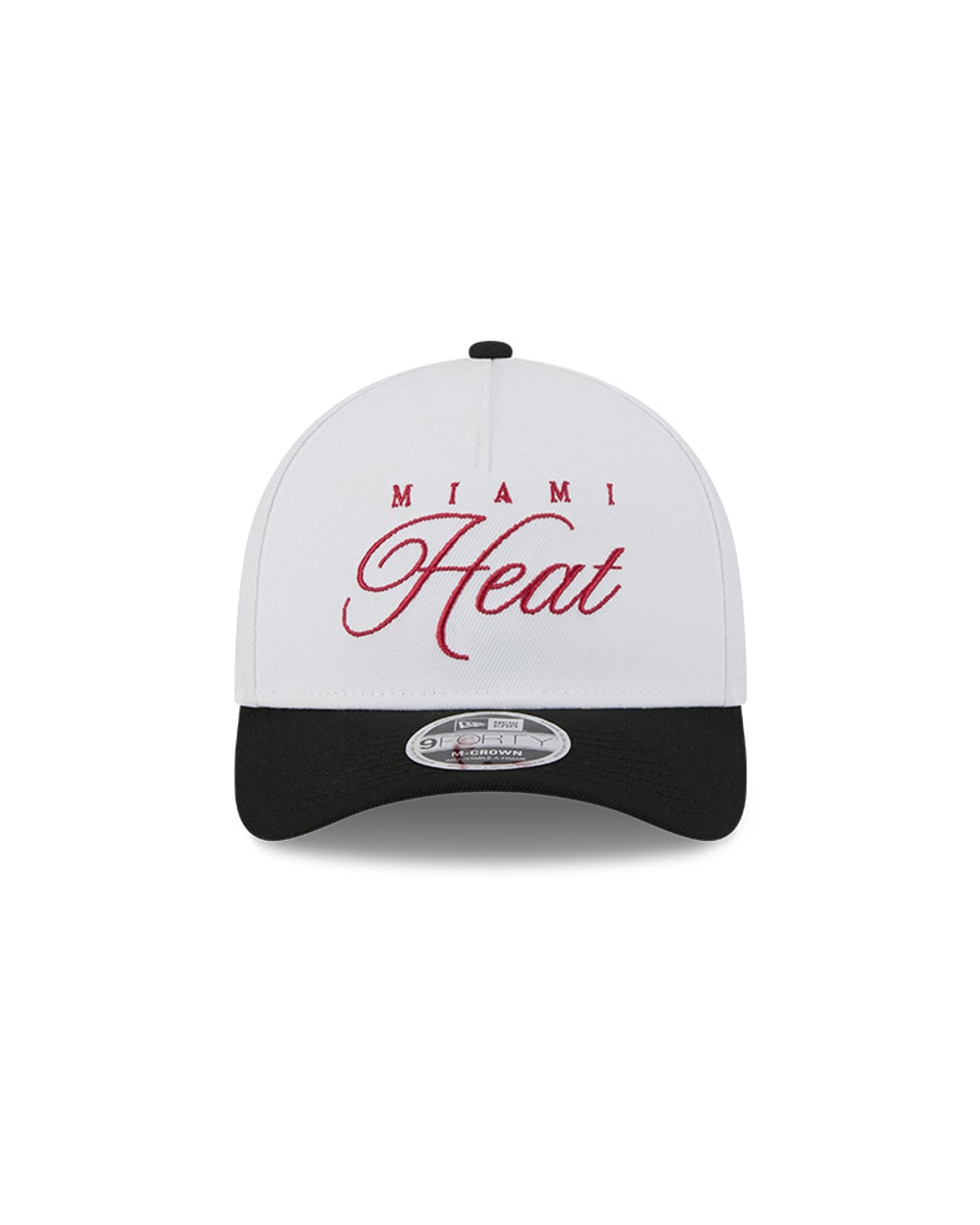 Miami Heat 2025 Draft 9FORTY M-Crown A-Frame Snapback