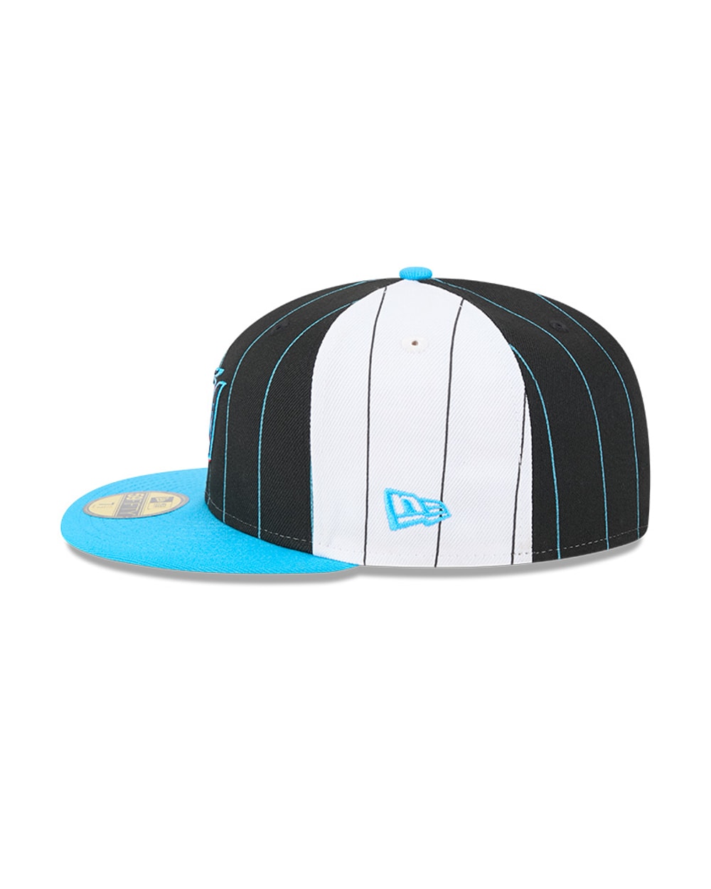 Miami Marlins Pinstripe 59FIFTY Fitted Hat