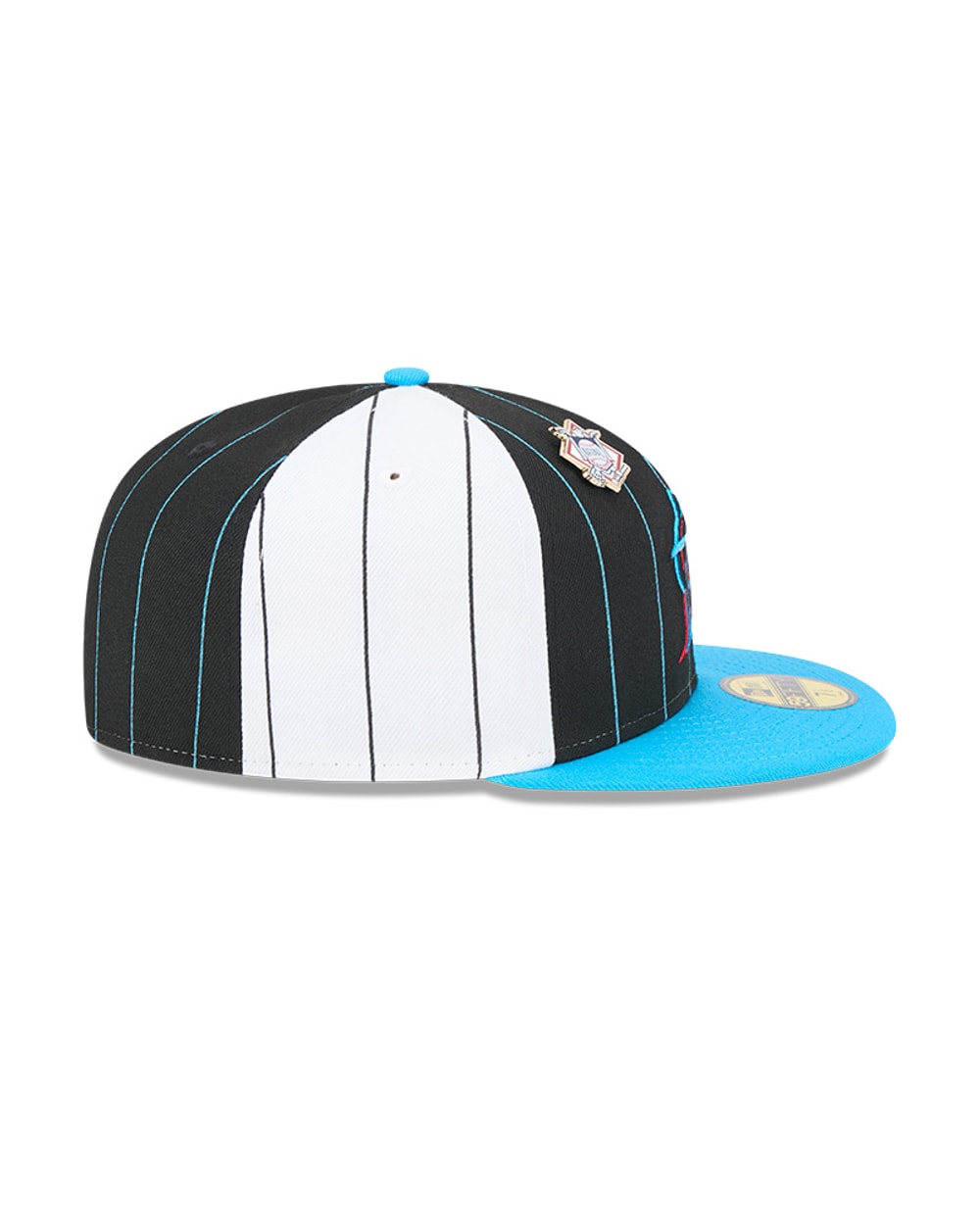 Miami Marlins Pinstripe 59FIFTY Fitted Hat