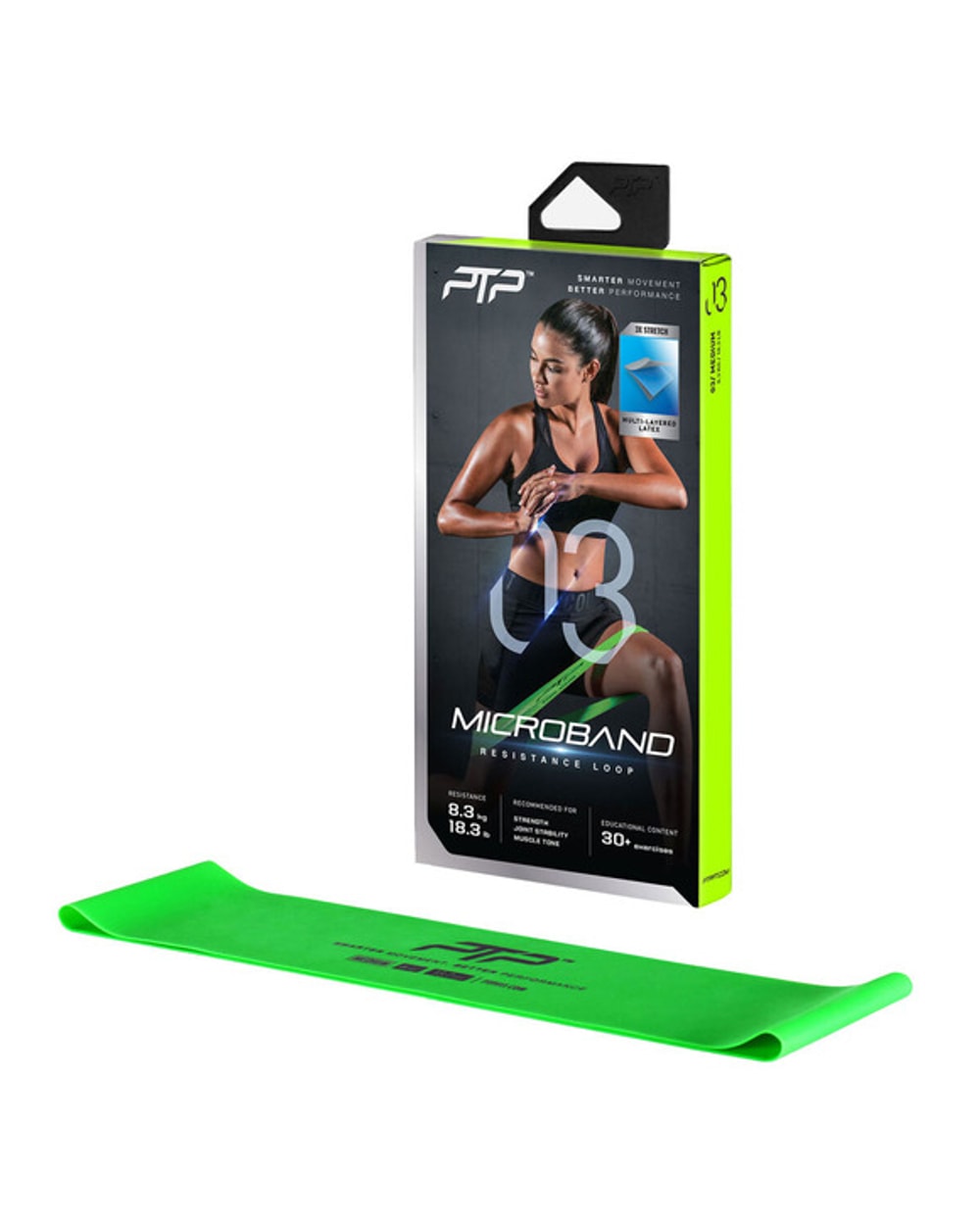 PTP Microband Latex Resistance Loop