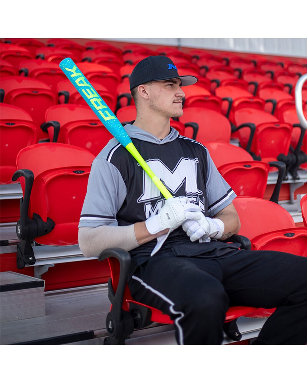 Miken 2026 Freak Splatter 2-Piece Maxload 13.5" USSSA Slowpitch Bat