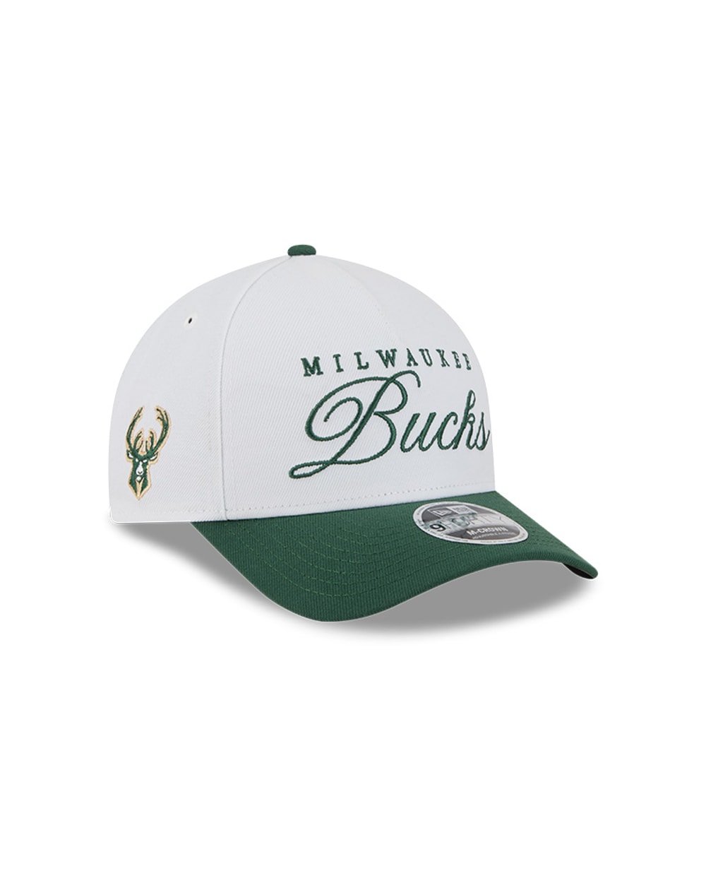 Milwaukee Bucks 2025 Draft 9FORTY M-Crown A-Frame Snapback