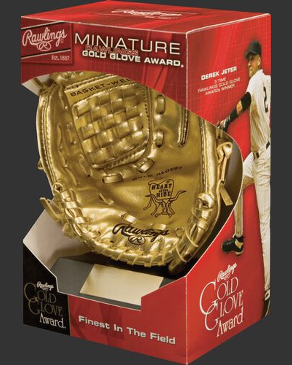Miniature Gold Glove Award