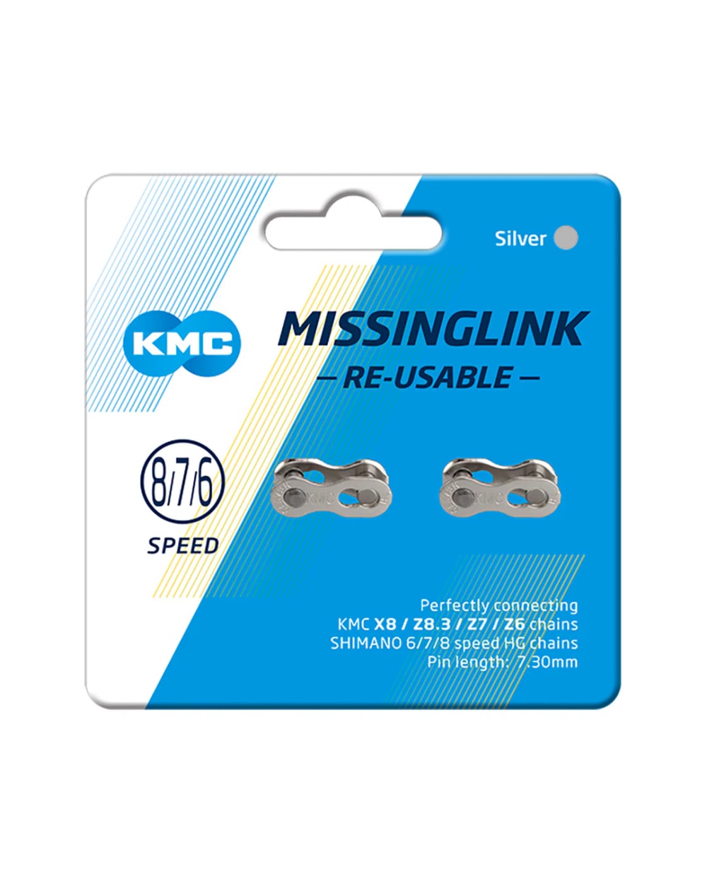 KMC Missing Link 8/7/6 Speed 2 Pairs