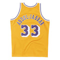 Mitchell & Ness Los Angeles Lakers Kareem Abdul-Jabbar Hardwood Classics Swingman Jersey