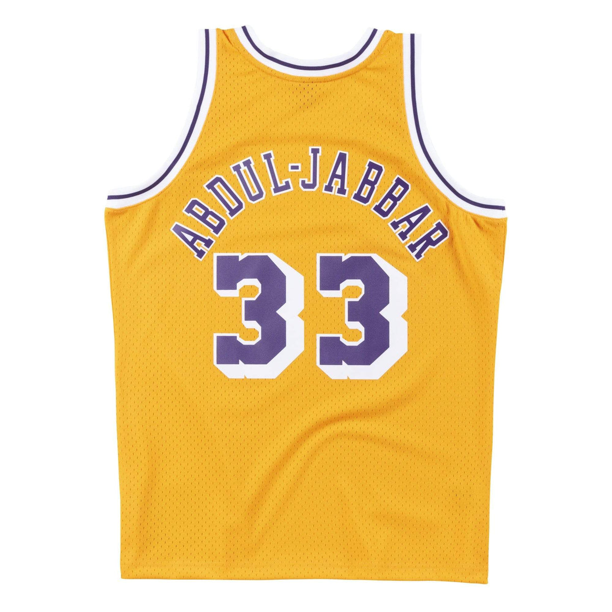 Mitchell & Ness Los Angeles Lakers Kareem Abdul-Jabbar Hardwood Classics Swingman Jersey