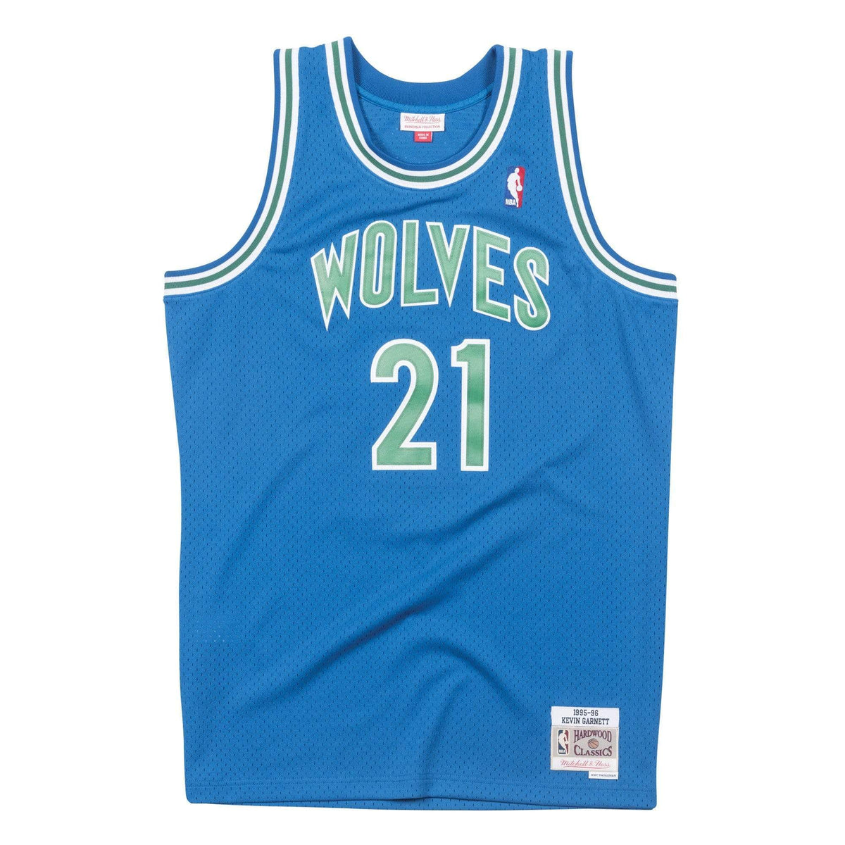 Mitchell & Ness Minnesota Timberwolves Kevin Garnett Hardwood Classics Swingman Jersey