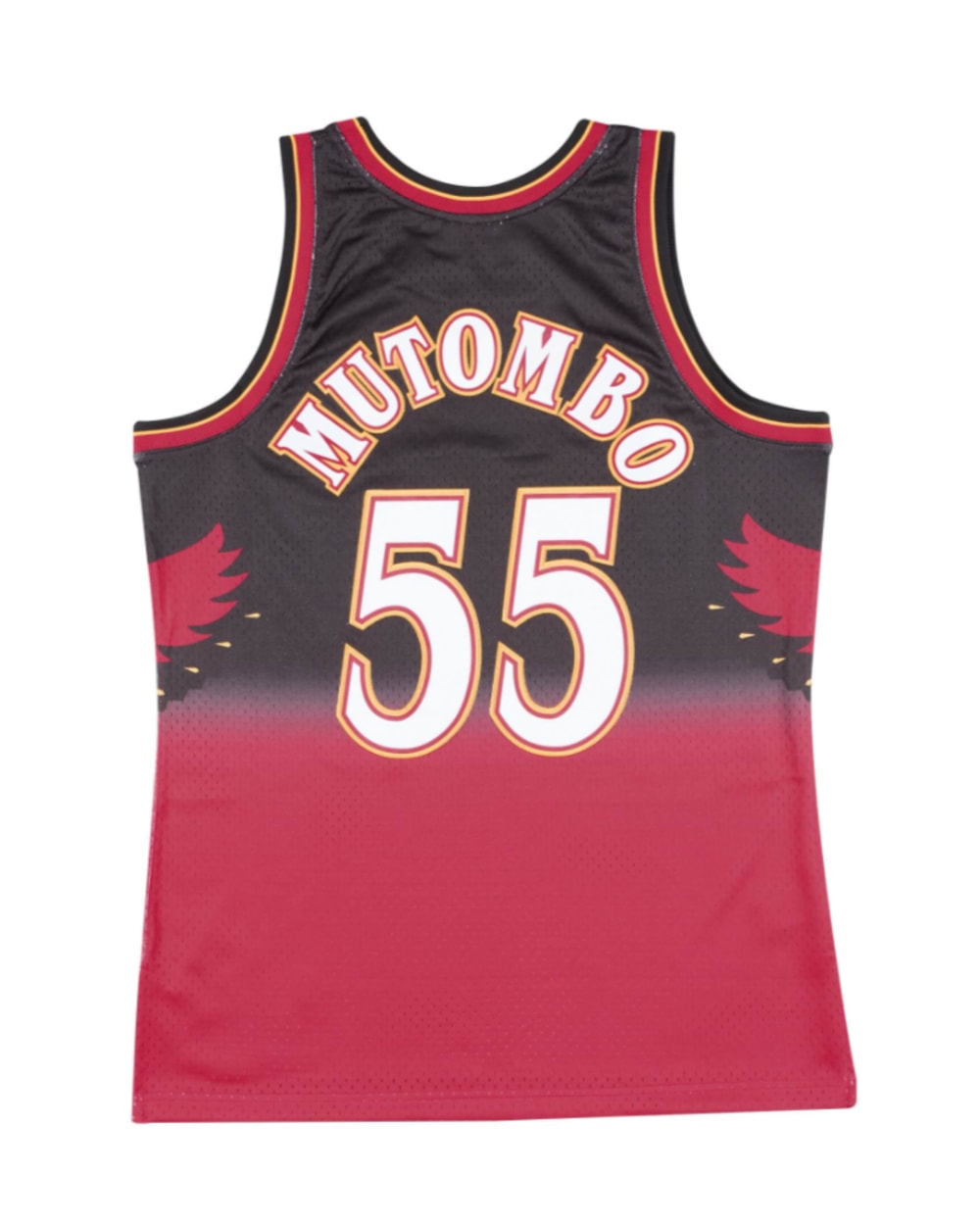 Mitchell & Ness Atlanta Hawks Dikembe Mutombo 1996 Hardwood Classics Swingman Jersey