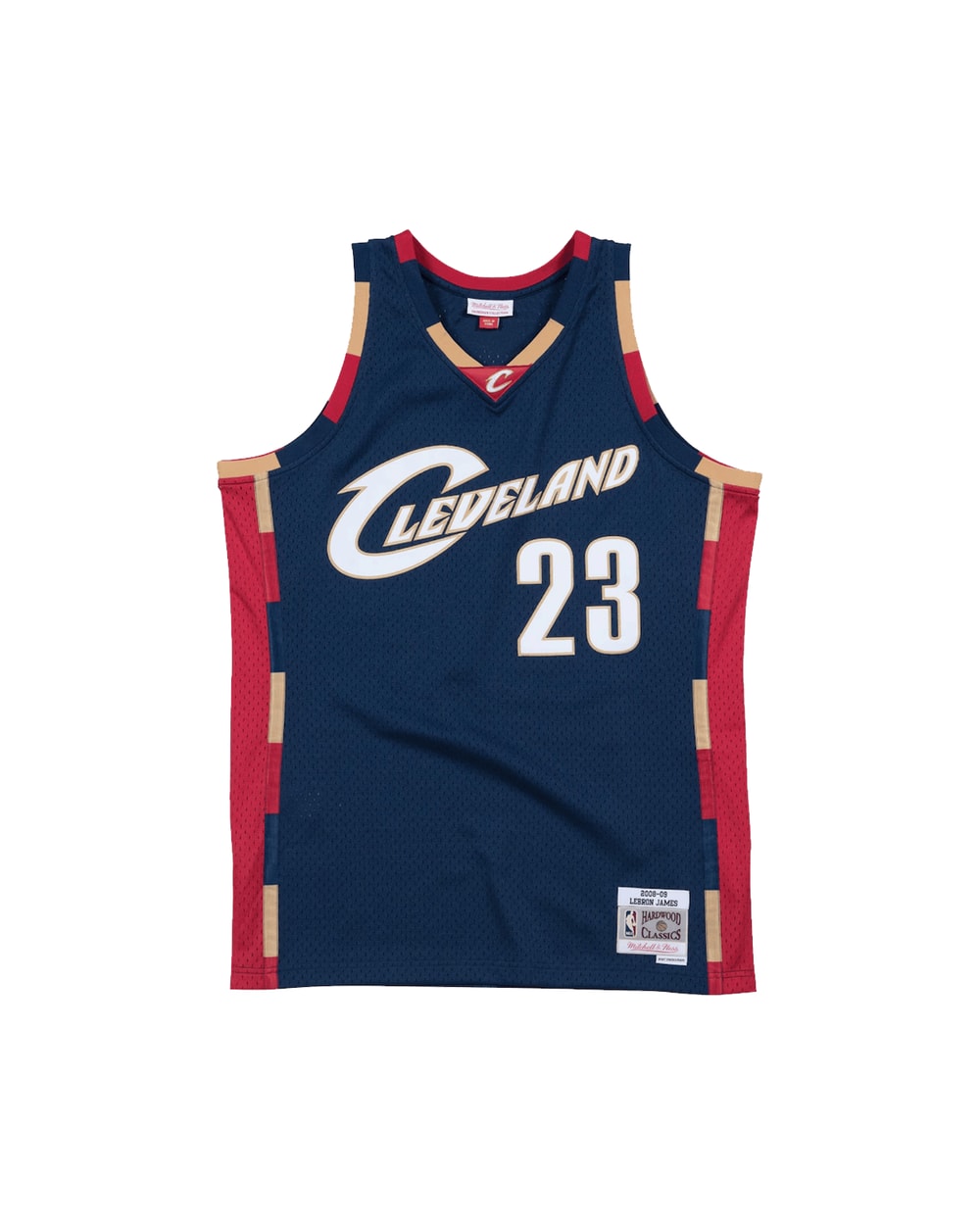 Mitchell & Ness Cleveland Cavaliers LeBron James 2008 Hardwood Classics Swingman Jersey