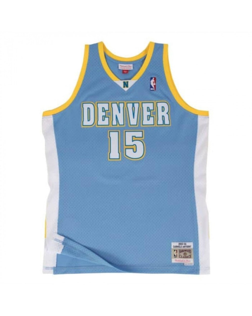 Mitchell & Ness Denver Nuggets Carmelo Anthony 2003 Hardwood Classics Swingman Jersey