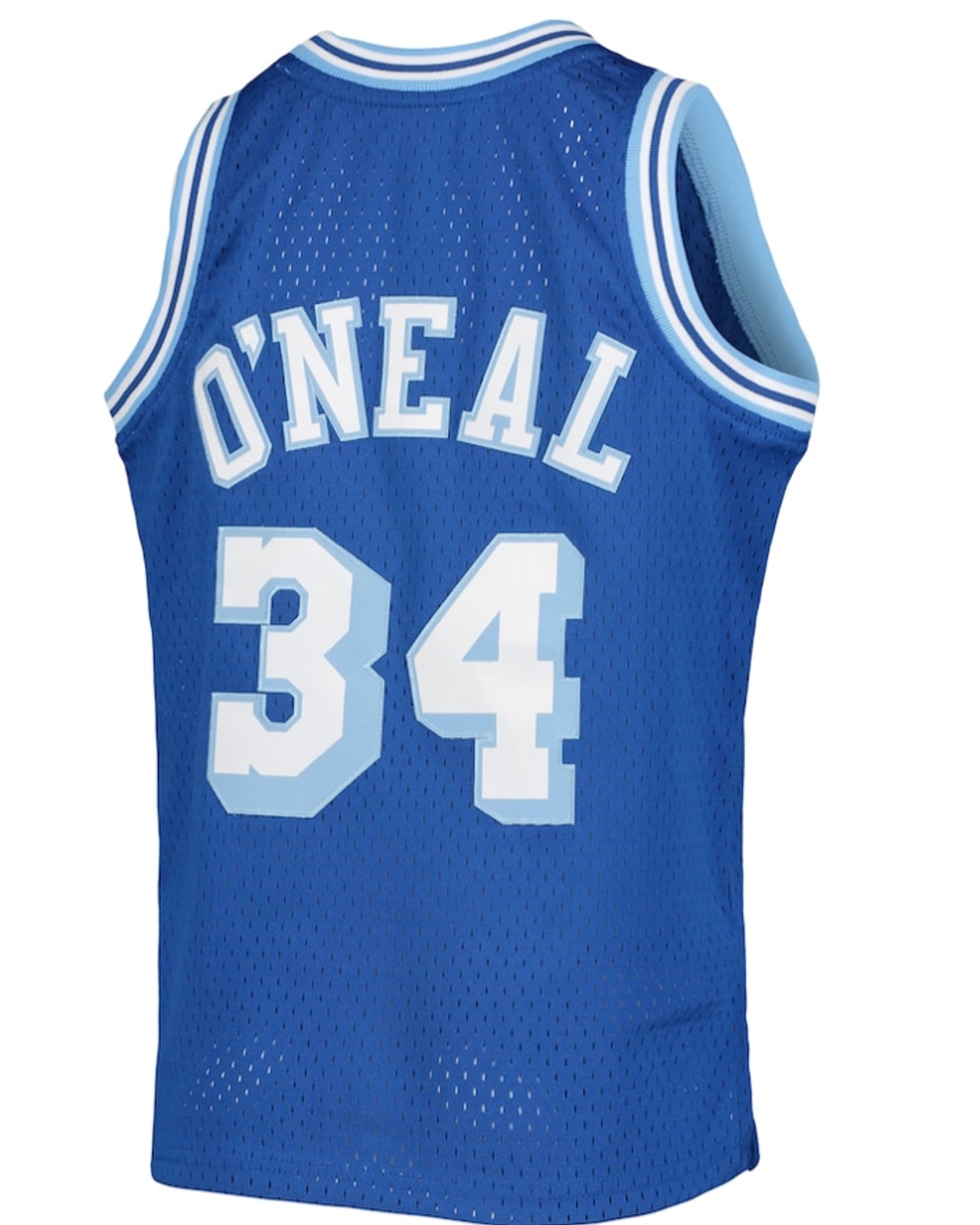 Mitchell & Ness Los Angeles Lakers Shaquille O'Neal 1996 Hardwood Classics Swingman Jersey