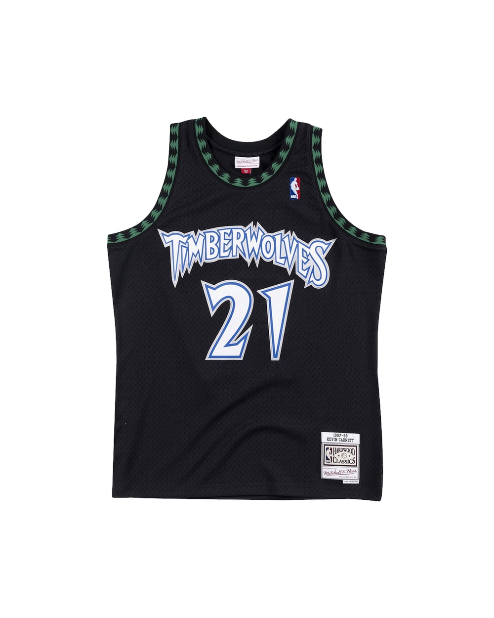 Mitchell & Ness Minnesota Timberwolves Kevin Garnett 1997 Hardwood Classics Swingman Jersey