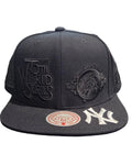 Mitchell & Ness New York Yankees Blacked Out Snapback Hat