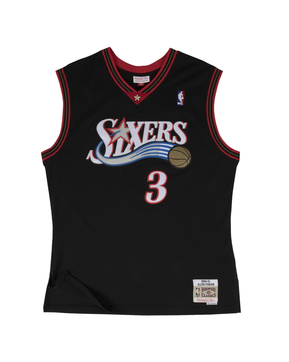 Mitchell & Ness Philadelphia 76ers Allen Iverson 2000 Hardwood Classics Swingman Jersey