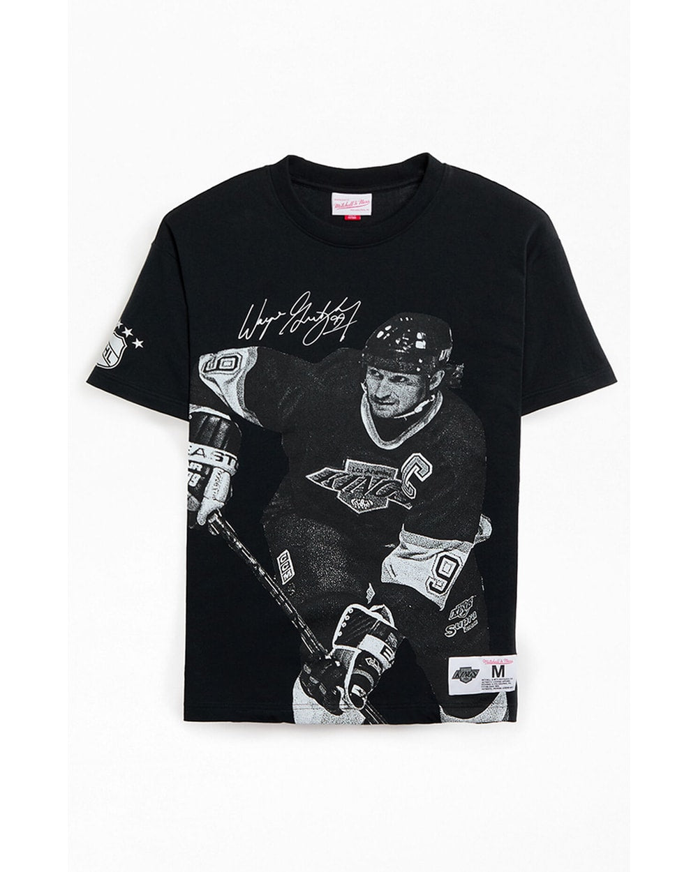 Mitchell & Ness Wayne Gretzky Player T-Shirt - Black