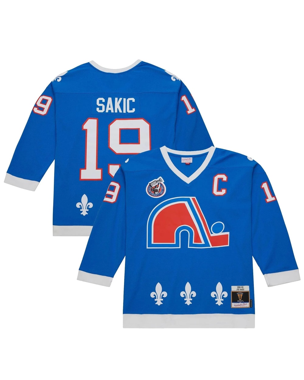Mitchell & Ness Quebec Nordiques NHL 92