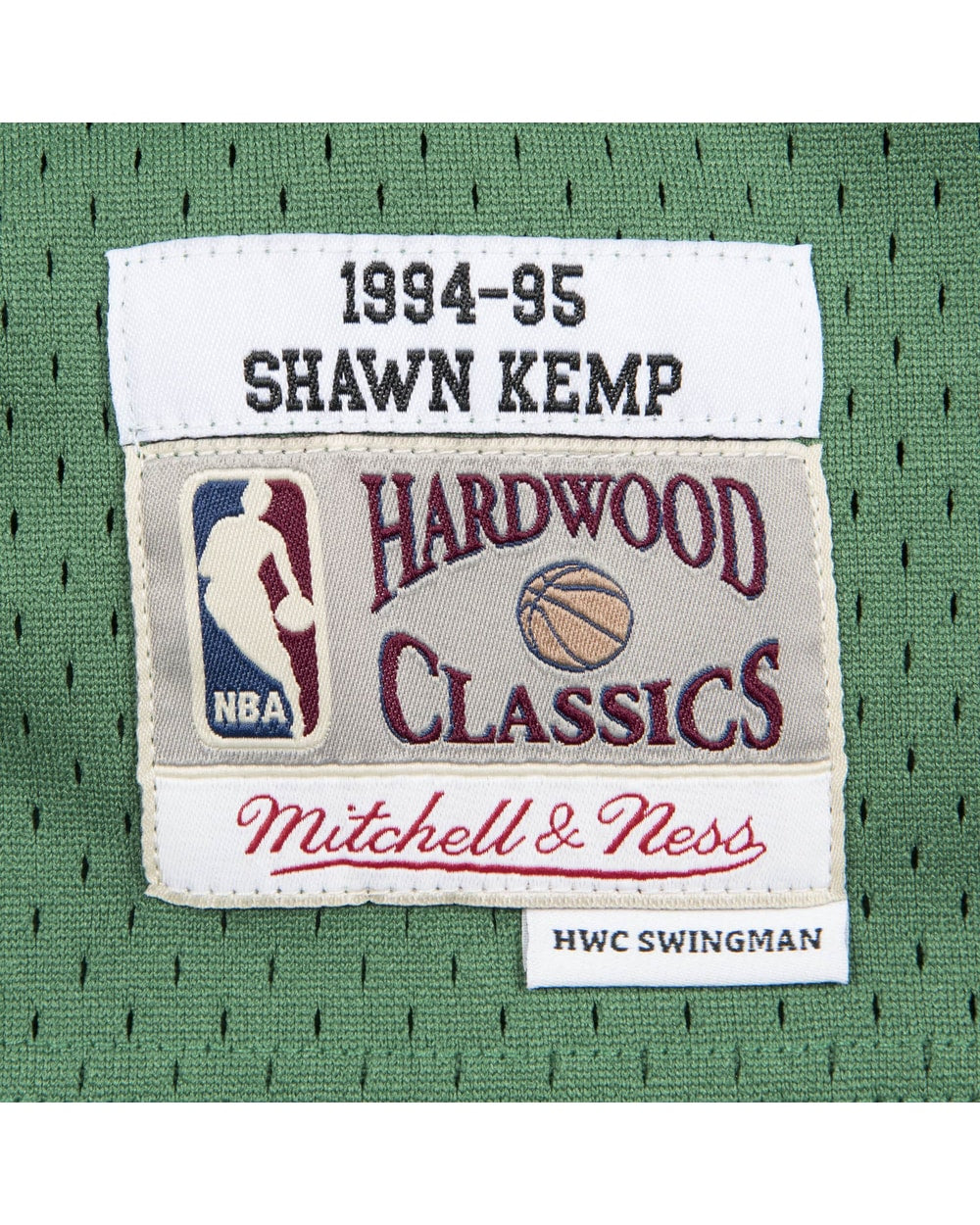 Mitchell & Ness Seattle SuperSonics Shawn Kemp 1994 Hardwood Classics Swingman Jersey