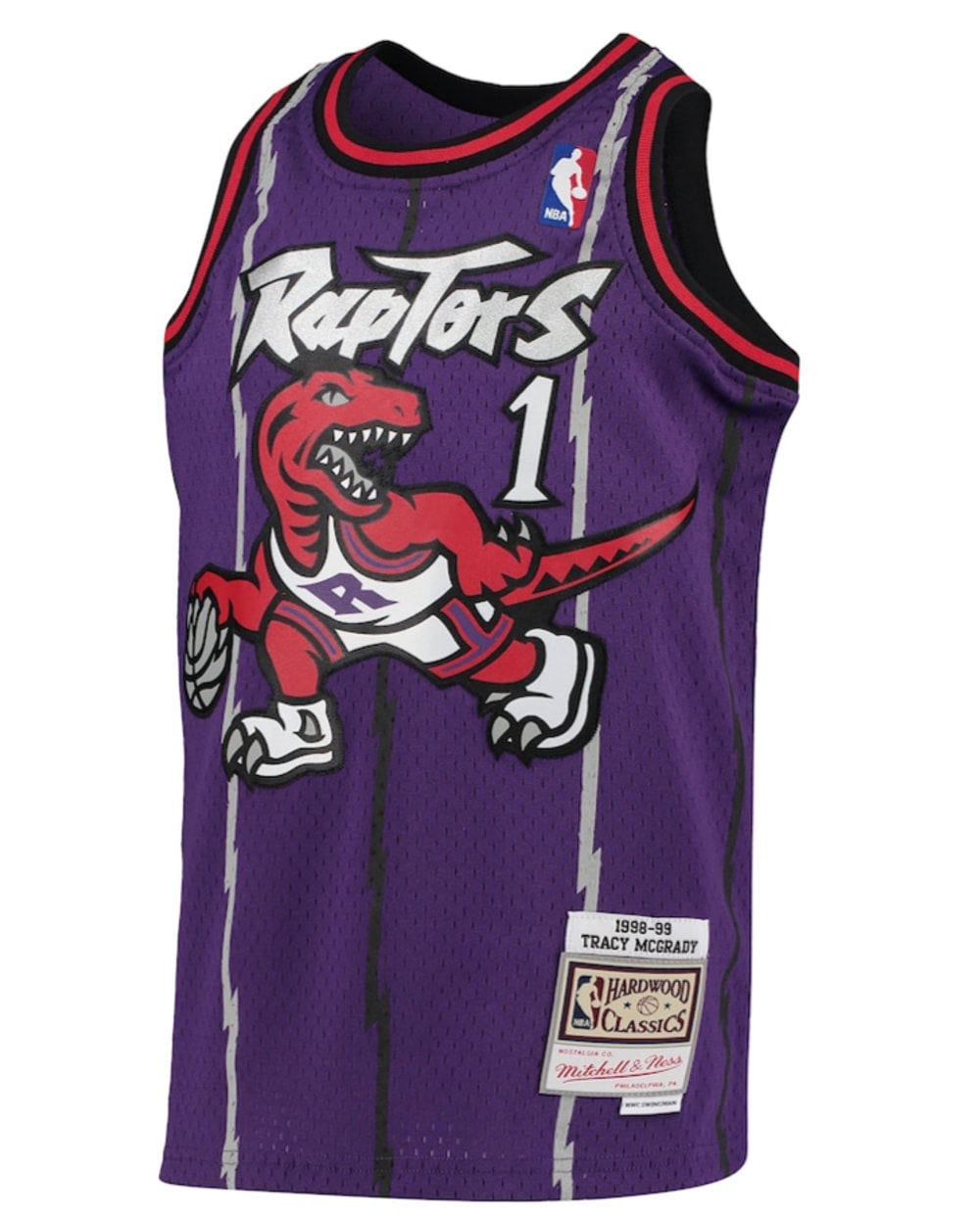 Mitchell & Ness Toronto Raptors Tracy McGrady 1998 Hardwood Classics Swingman Jersey