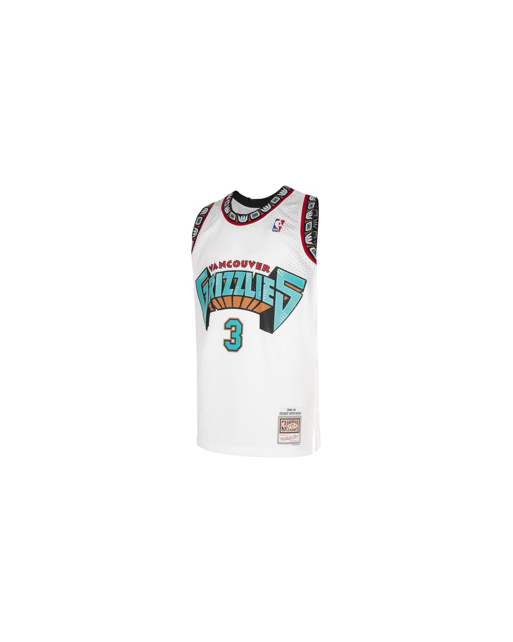 Mitchell & Ness Vancouver Grizzlies Shareef Abdur-Rahim 1998 Hardwood Classics Swingman Jersey