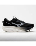 Mizuno Men's Wave Rider 30 Running Shoe in Black/White